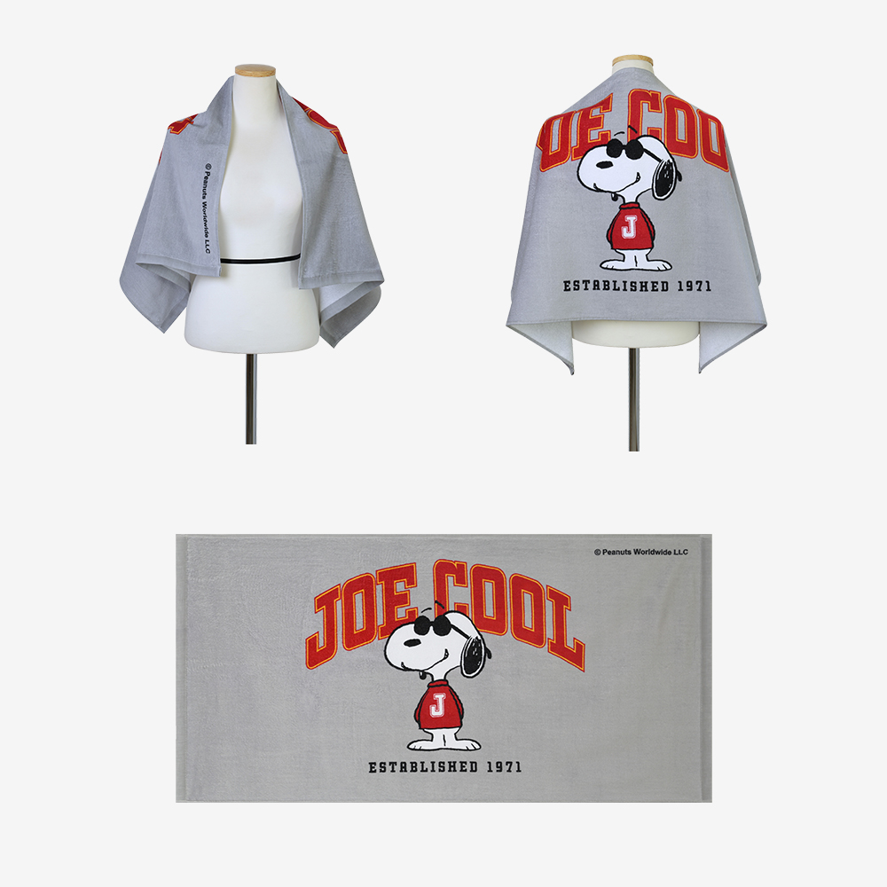 송월타올 캐릭터 비치타올 대형타올 스누피 조이50