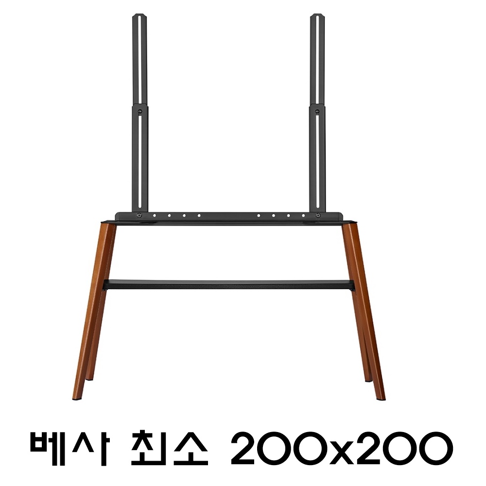 이젤형 TV 스탠드 삼성 LG호환 대형 벽면밀착형 티비다리 177cm(70인치) 이미지 8