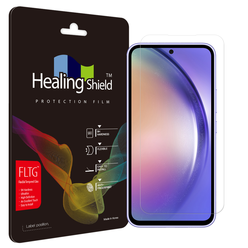 갤럭시 A54 플렉시블 고광택 강화유리필름 1매 - 상품 이미지