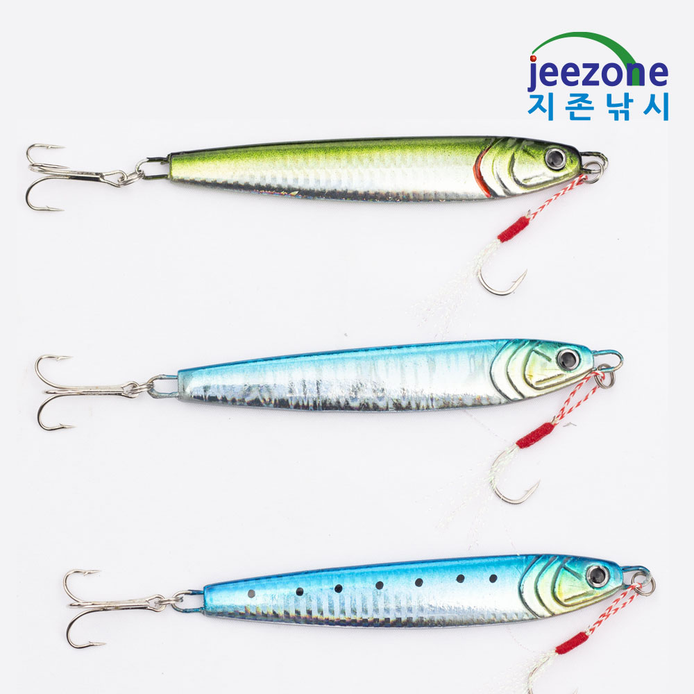 메탈지그 100g 펜슬 농어 삼치 광어 방어 부시리 루어 파핑 지깅 선상낚시 - 상세 이미지 3