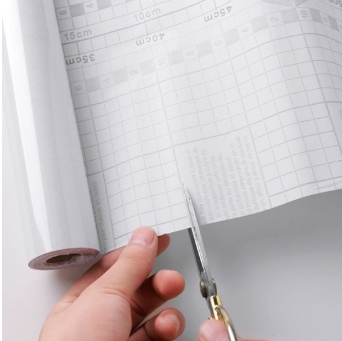 주방 타일 덧방 화장실 현관 시트지 투명 욕실 60cm x 3m