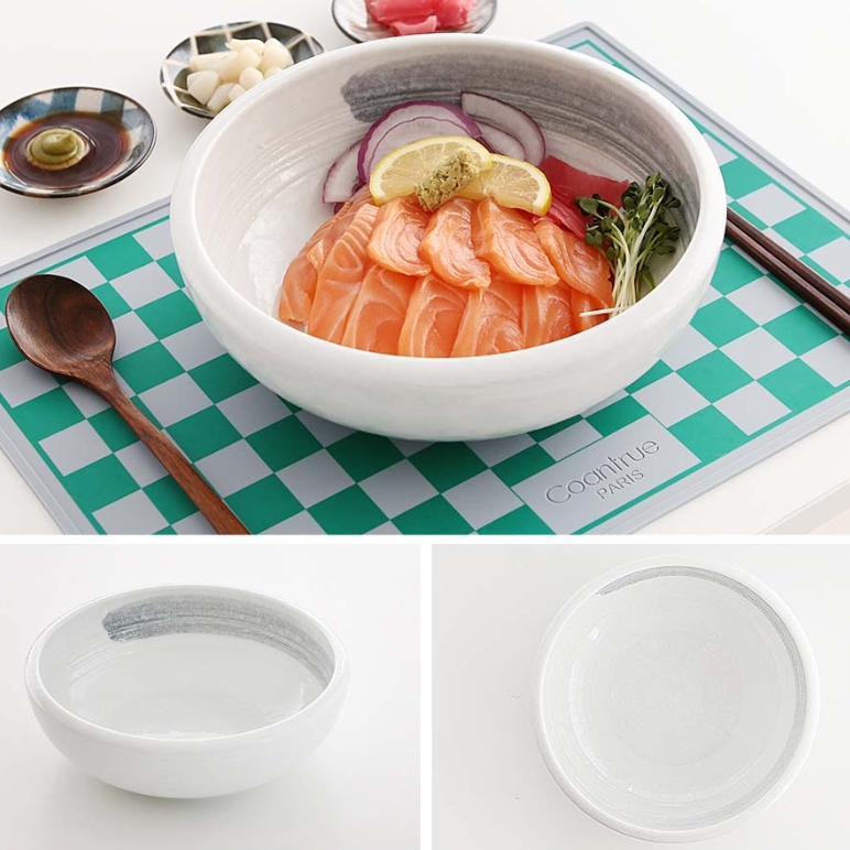 도자기 냉면기 일본 면기 우동 비빔밥 덮밥 일식 넓은 그릇 02 츠우톤 면기 이미지 7