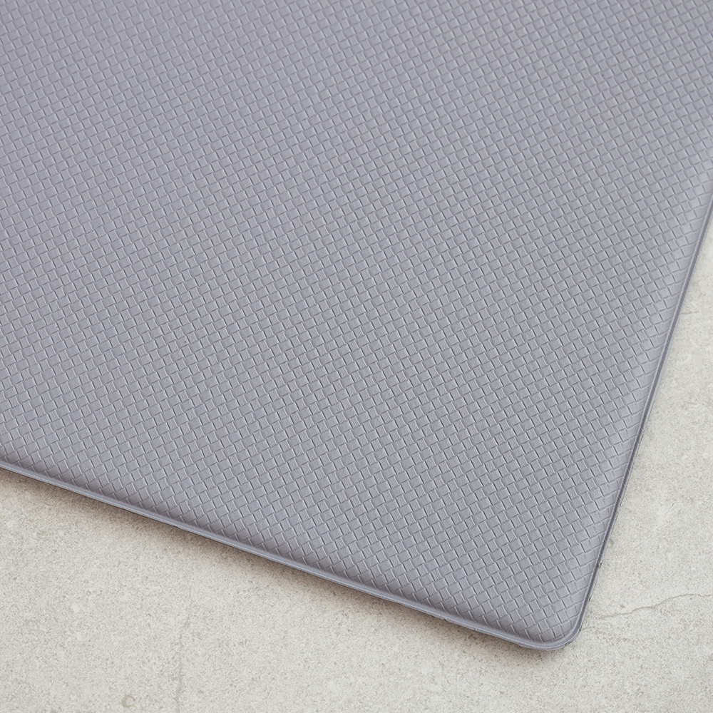 1+1 파쿠젠 방수 주방매트 싱크대 발매트 양면 10T 2p 그레이, 75x45cm