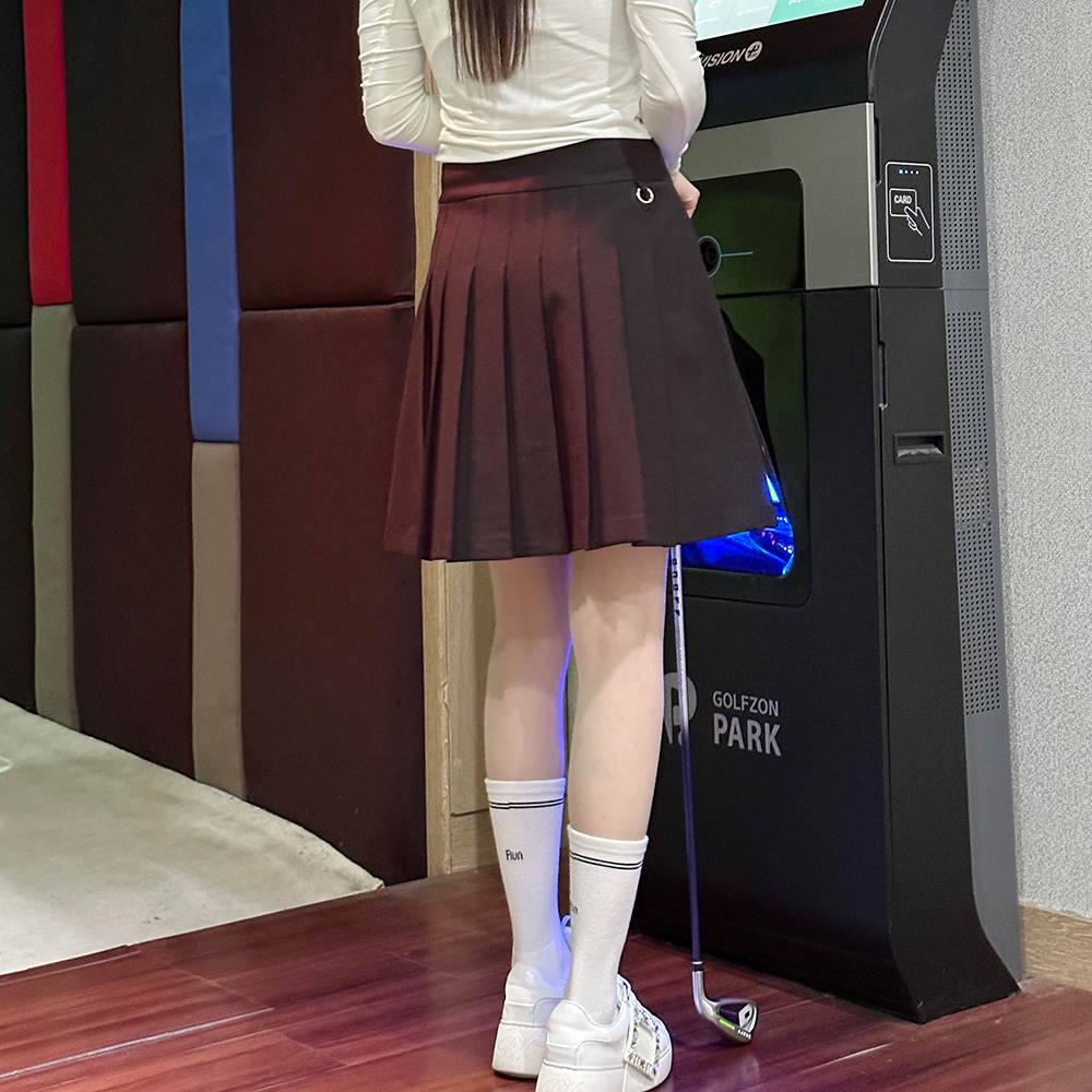 골프롱스커트 봄여름골프웨어 여성빅사이즈골프 골프주름치마 골프웨어후기