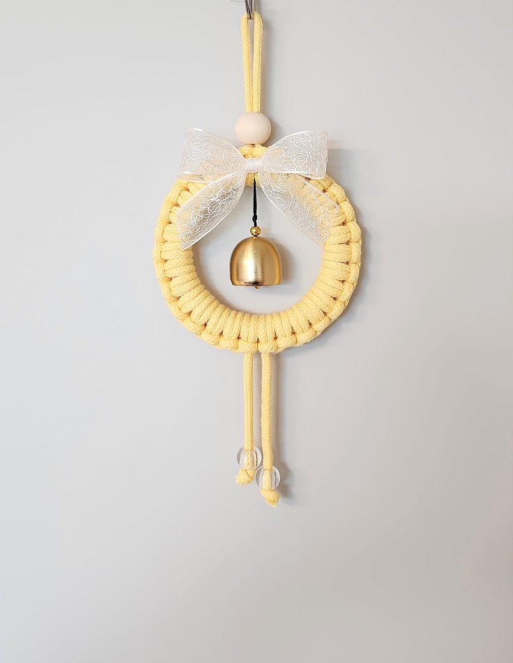 마크라메 현관 도어벨 풍경종 인테리어 문종