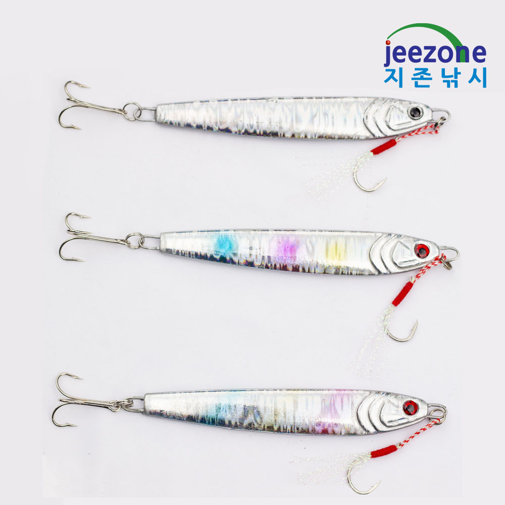 메탈지그 100g 펜슬 농어 삼치 광어 방어 부시리 루어 파핑 지깅 선상낚시 - 상세 이미지 4
