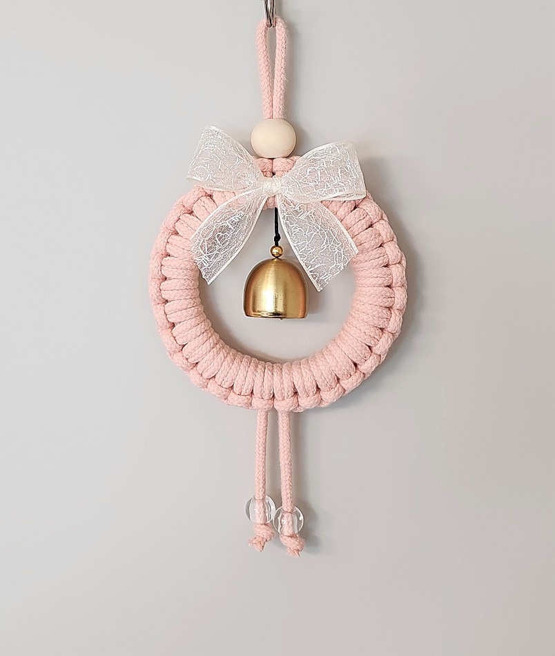 마크라메 현관 도어벨 풍경종 인테리어 문종