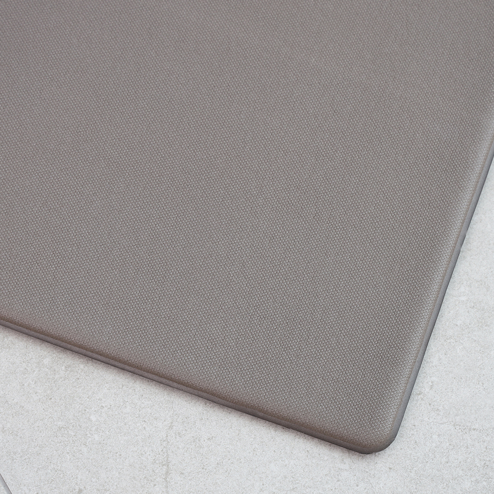 파쿠젠 방수 주방매트 싱크대 발매트 양면 10T 그레이, 150x45cm