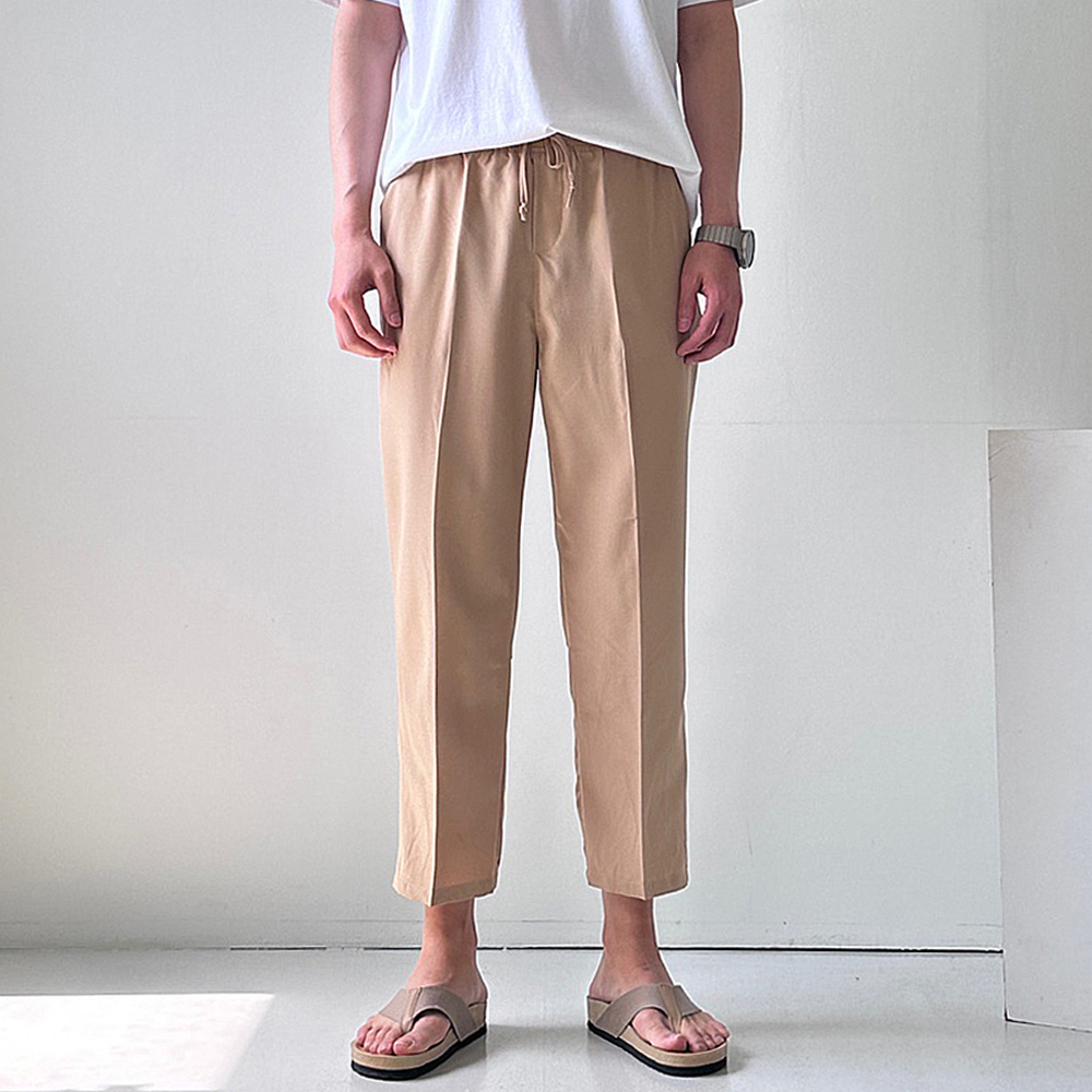 남자냉장고바지 아이스팬츠 9부 슬랙스 남자여름바지