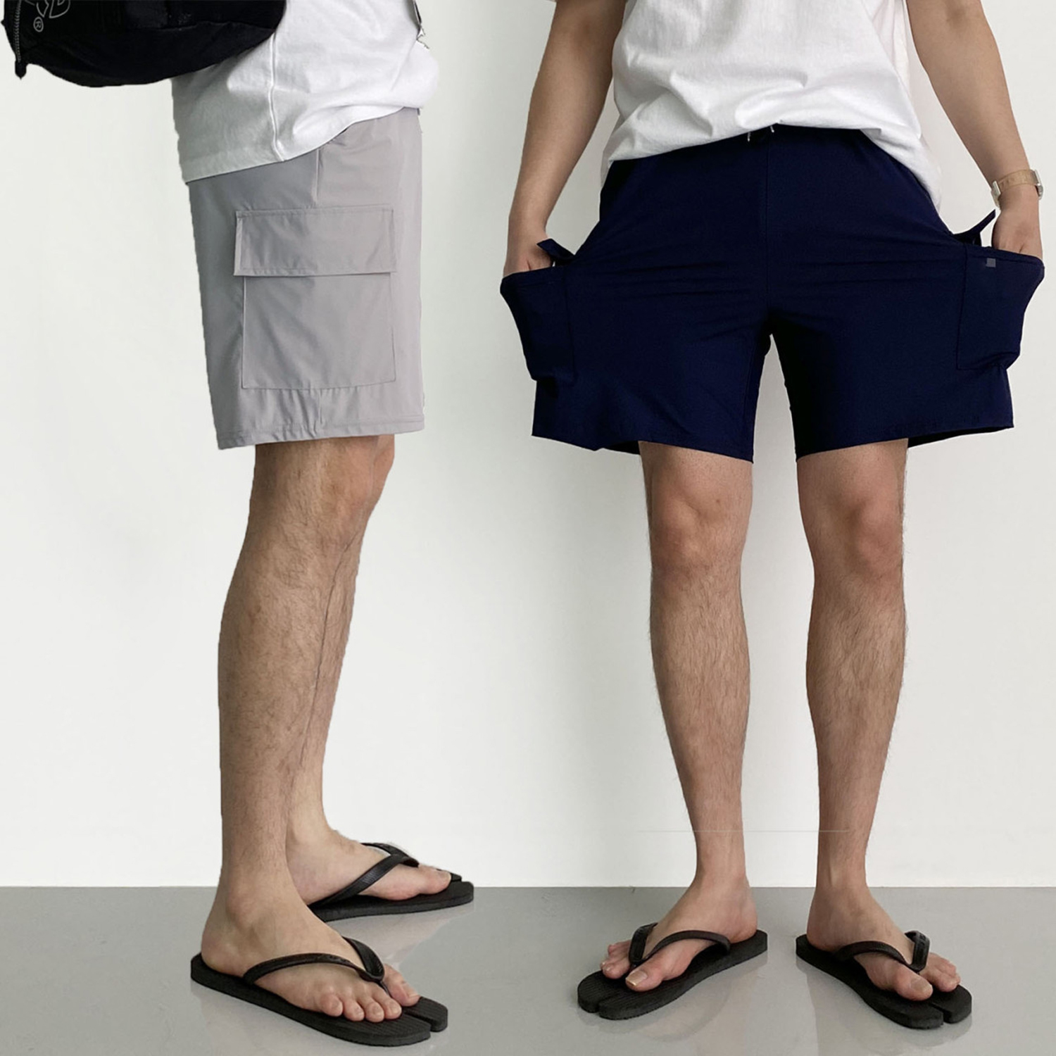 1+1 냉장고반바지 남자카고반바지 - 상세 이미지 2