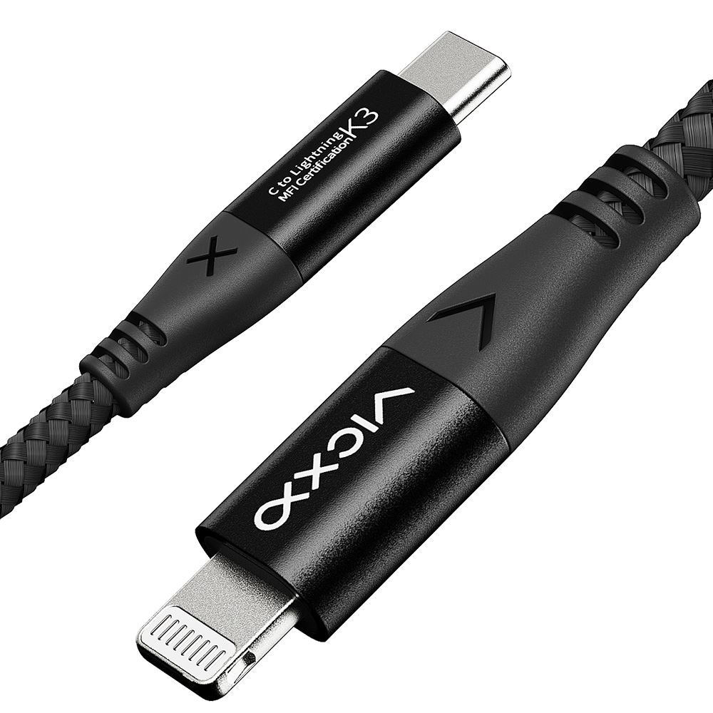 빅쏘 MFi 애플인증 USB C to 라이트닝 8핀 아이폰 고속충전 케이블 K3 25cm - 상세 이미지 3