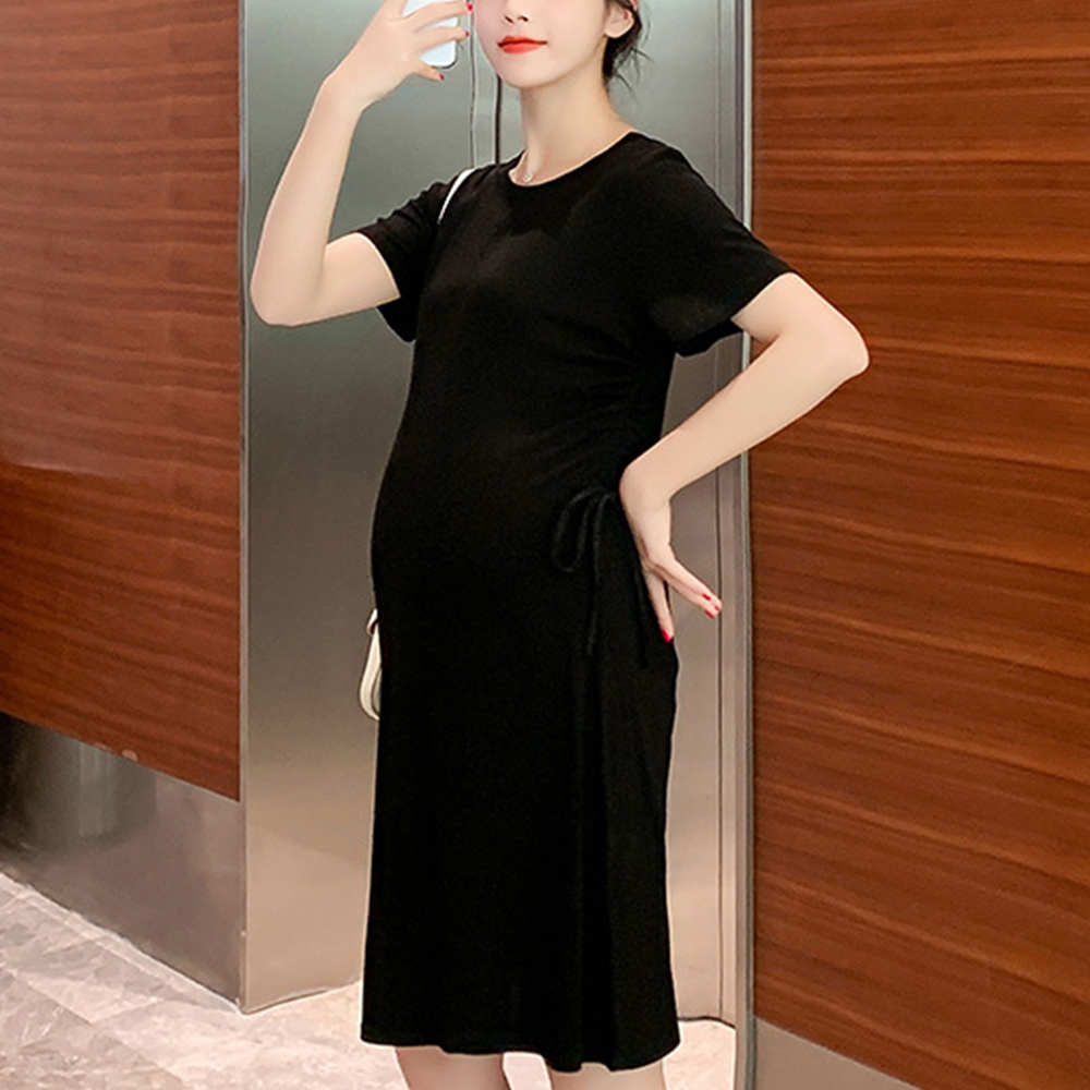 임산부 하객룩 출근룩 원피스 88사이즈 임신복 이미지 6