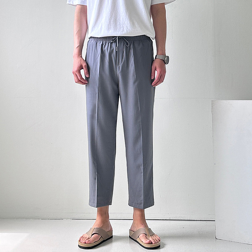 남자냉장고바지 9부 남성슬랙스 아이스팬츠 남자여름바지