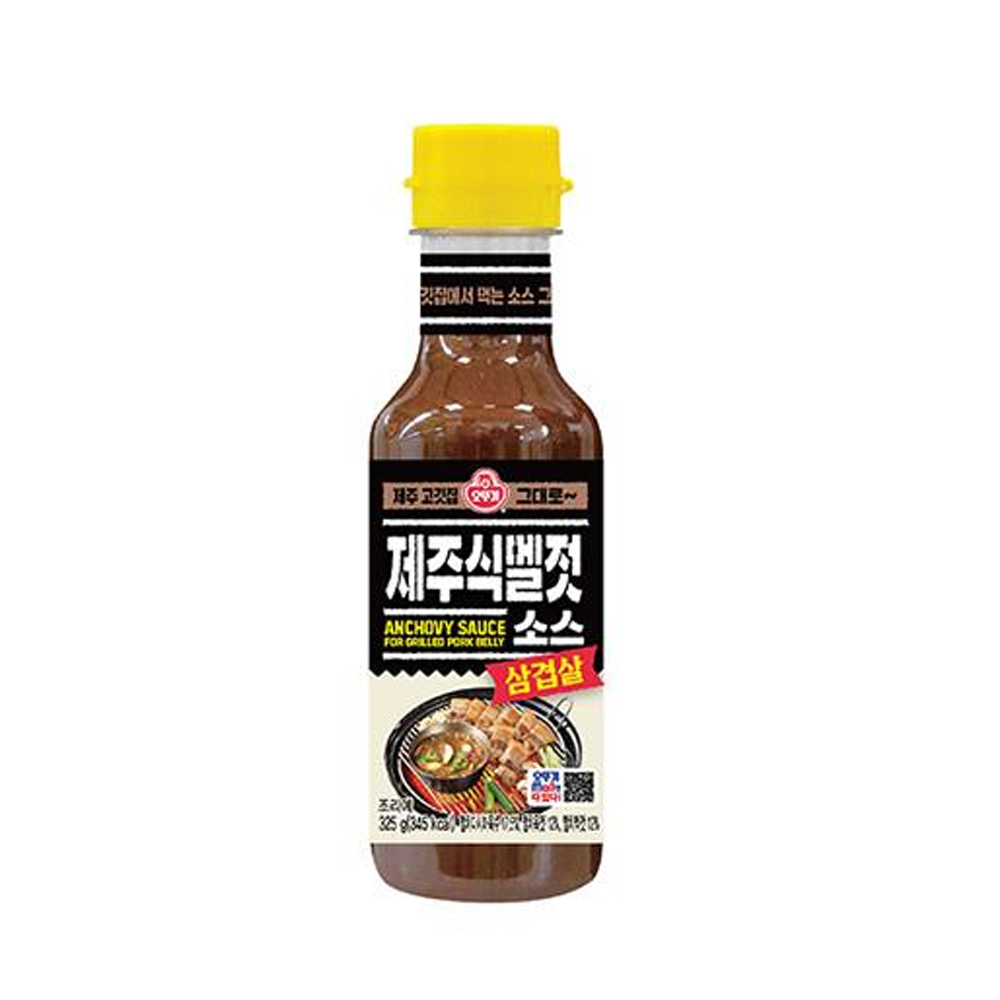 오뚜기 삼겹살 제주식멜젓소스 325g - 상품 이미지