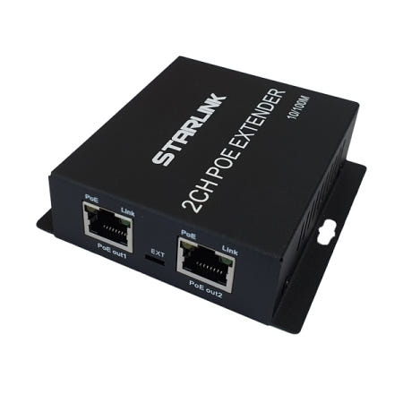 유비큐넷 STARLINK SL-POE102EX 1:2 PoE 리피터