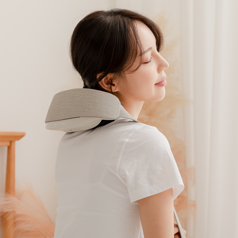 닥터웰 무선 온열 목,어깨 마사지기 DR-2505