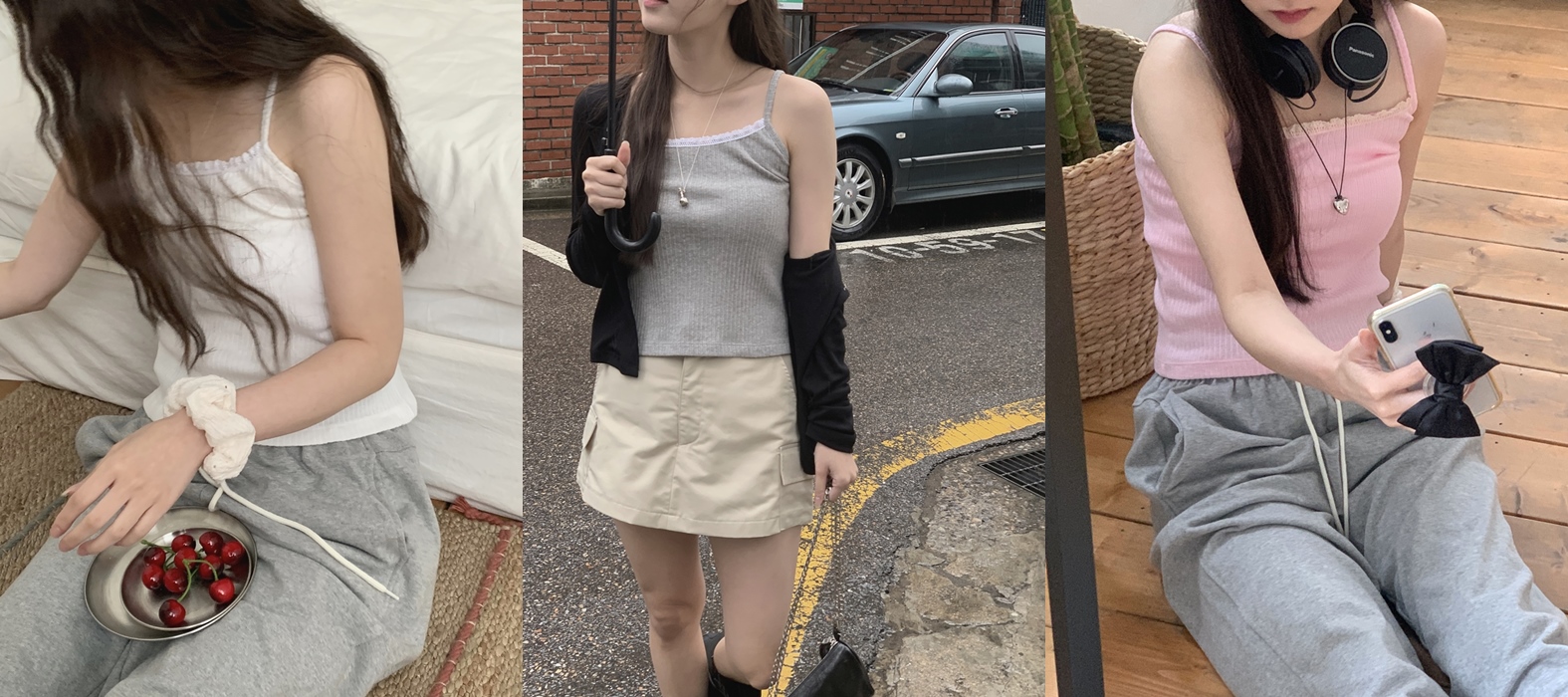 뮤트크레메 빠른발송✅[MADE] 쏠트 lace sleeveless