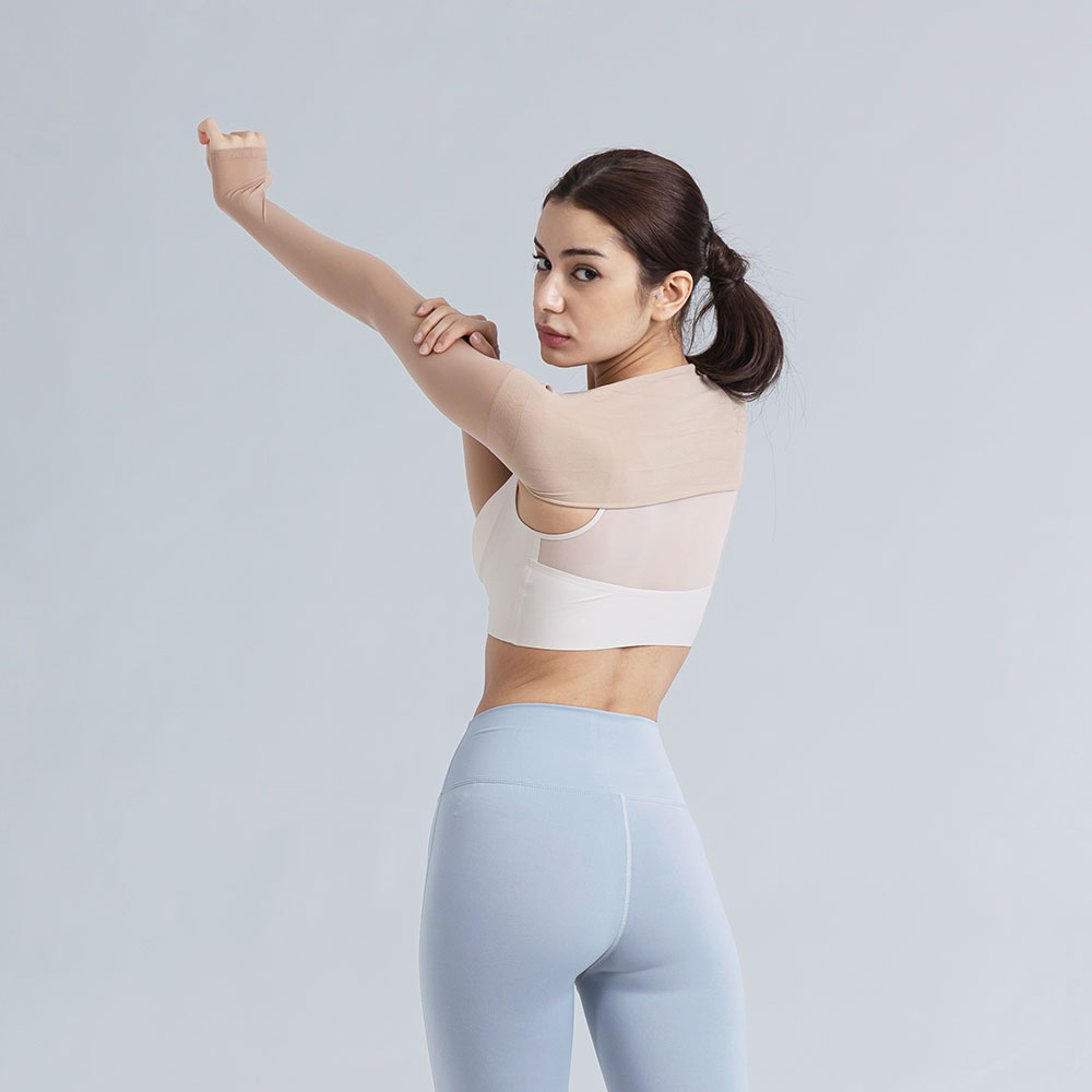 여성 골프 볼레로 토시 살색 이너웨어  스킨 냉감 기능성 손등토시