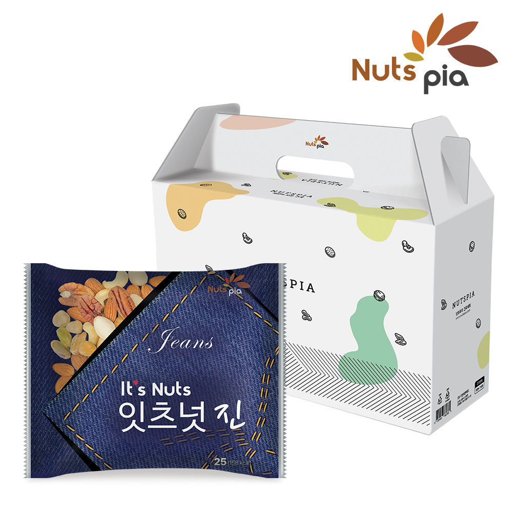 넛츠피아 1+1 하루견과 50봉 견과류 선물세트 수험생 (총 100봉) 이미지 8