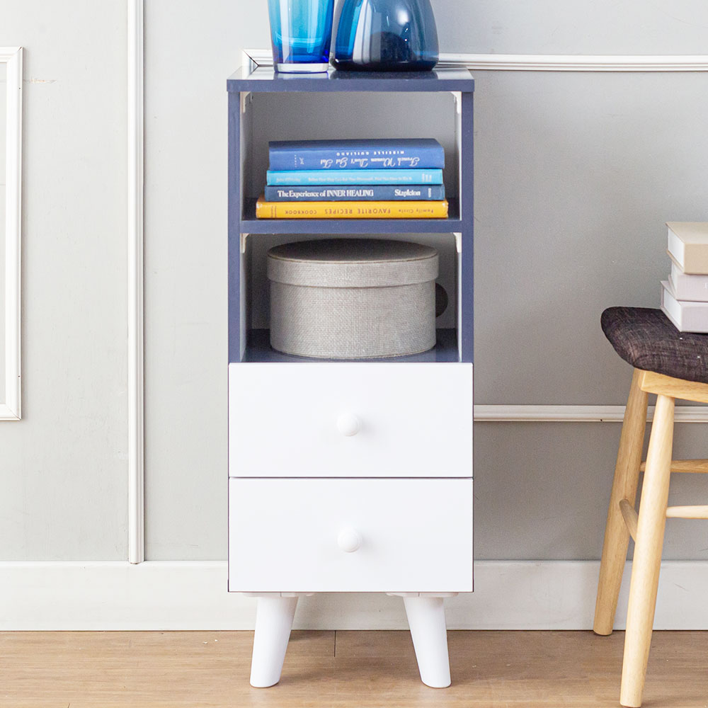 라거 틈새수납장 폭좁은 다용도 거실 주방 미니 수납장 300 4단