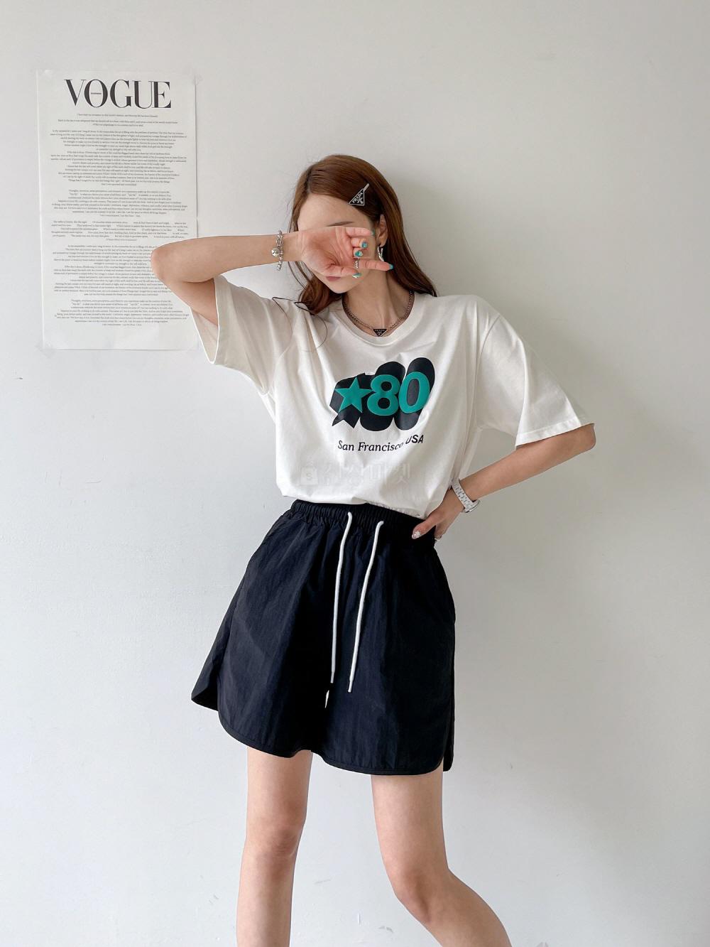 나일론 형광 밴딩 3부 쇼츠 반바지 팬츠 이미지 8