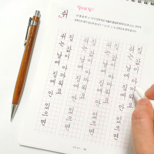 글씨교정노트 글씨체 손글씨연습 펜글씨 악필 교본 실사용 후기 | 효과 있을까? - 상품 이미지 4