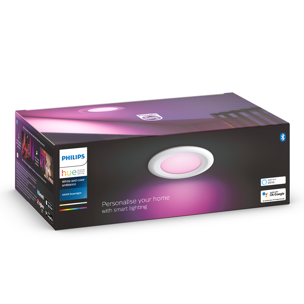 [강세일쿠폰]필립스 휴 아카리 컬러 LED 다운라이트 90mm 매입등 매립등 스마트 조명 이미지 6
