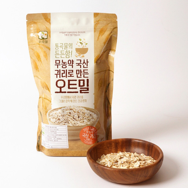 [우리밀] 무농약 국산 귀리로 만든 오트밀 360g [서울샵] - 상세 이미지 2