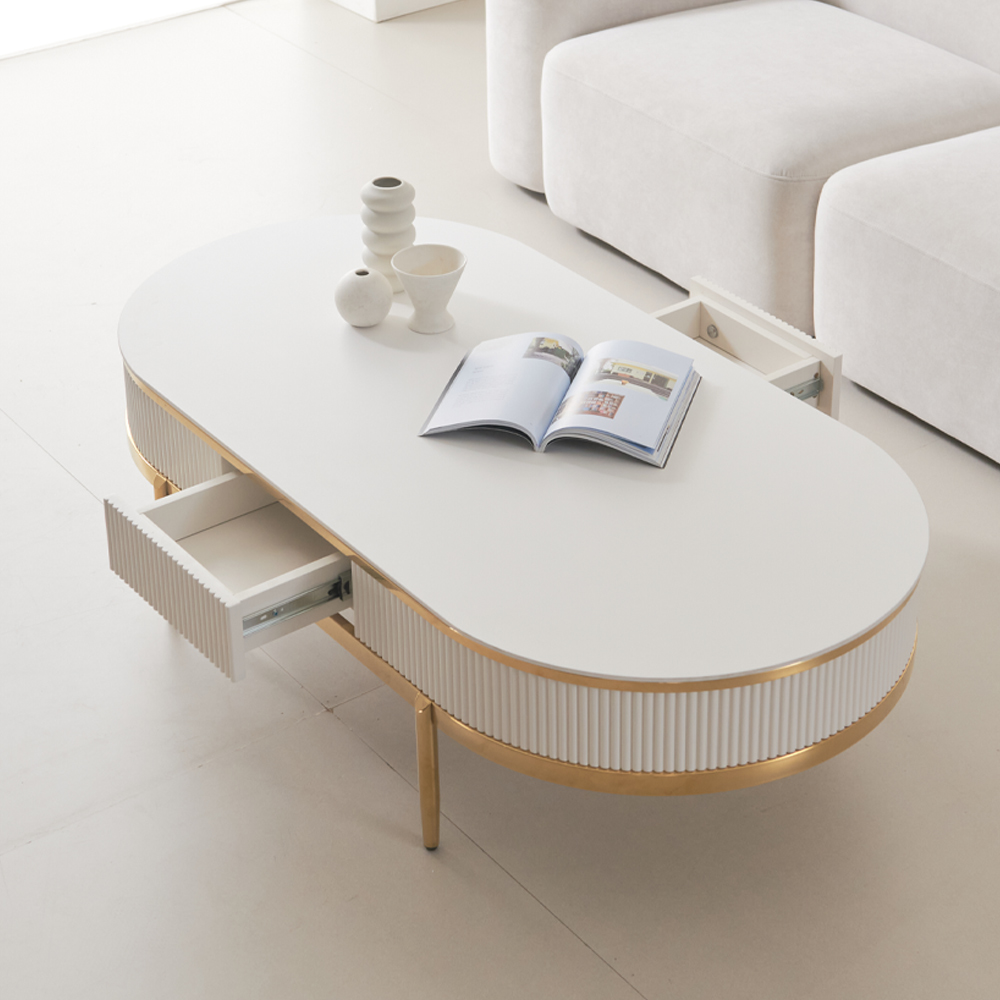 쇼파테이블 템바보드 세라믹거실테이블 플라토 밀크 실버