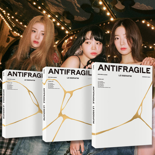 르세라핌 2집 ANTIFRAGILE 앨범 안티프래질 LE SSERAFIM 컴팩트 레드 - 상세 이미지 2