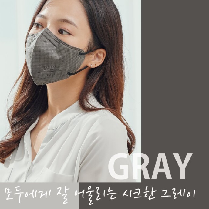사무실 회사 베이비 핑크색 마스크 실내 수험생 헬스장 마스크 - 상세 이미지 2