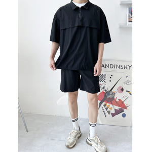 마라톤복장 러닝 런닝 러닝복 런닝복 남자 아노락 트레이닝 세트 착용 후기 | 사이즈/핏 총정리 - 상품 이미지 4