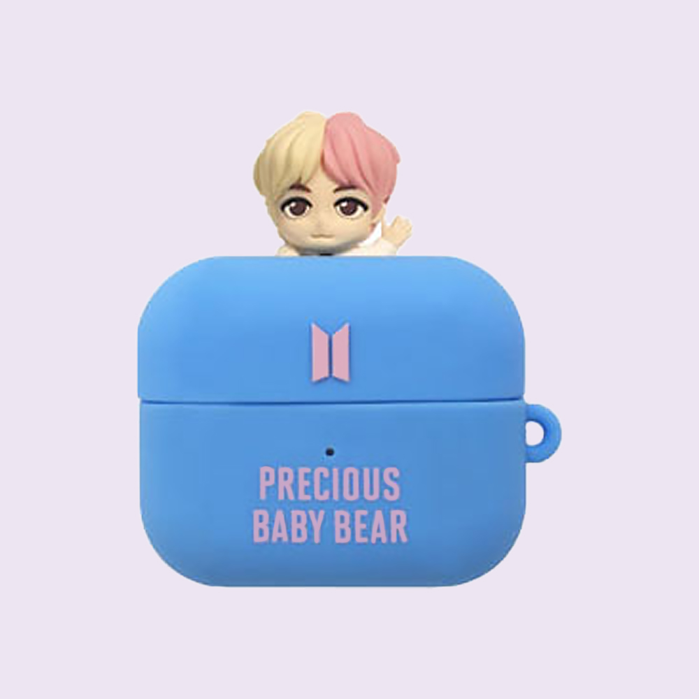 BTS 피규어 에어팟 케이스 프로 무선 이어폰 V 뷔 - 상품 이미지