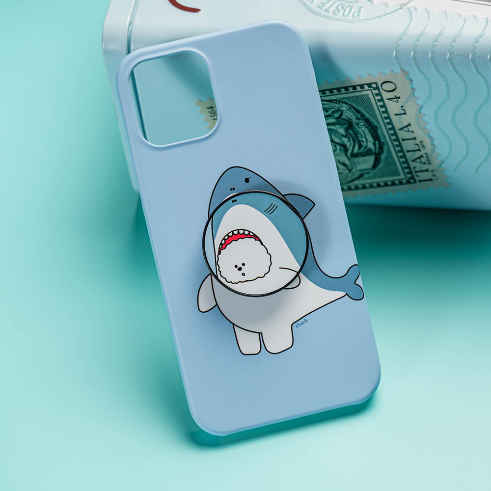 갤럭시 노트20 케이스 젤리 그립 톡홀더 스마트톡 세트 파스텔 베이지 - 상세 이미지 2