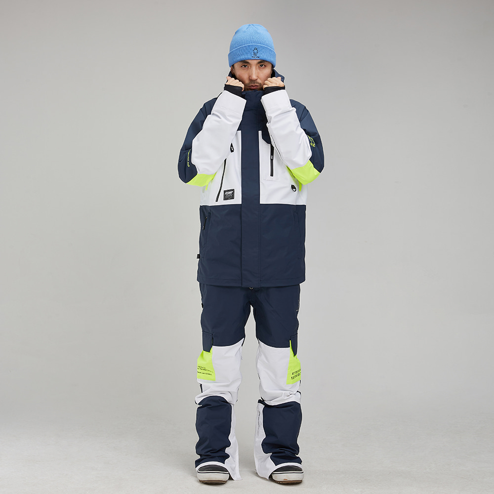 TH FLAT PANTS (NAVY) : 롬프보드복