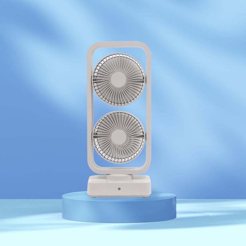 비엘홈 무선 선풍기 사무용 캠핑용 리모콘 상하분리조절 340회전 3단계 풍량조절 - 상품 이미지