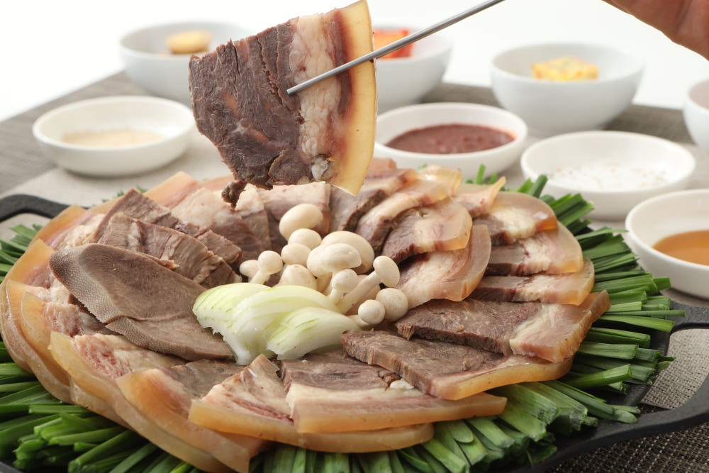 수육 조리 이미지