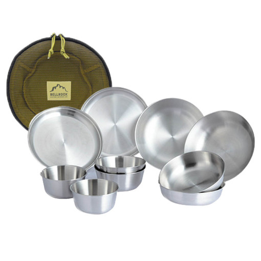 벨락 올뉴 캠핑 접시 세트 스테인리스 10종