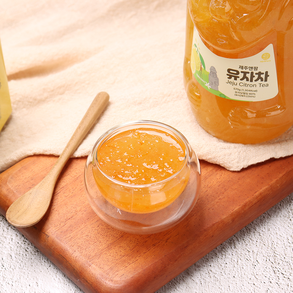 제주 유자차 570g 유자청 과일청 - 상세 이미지 2