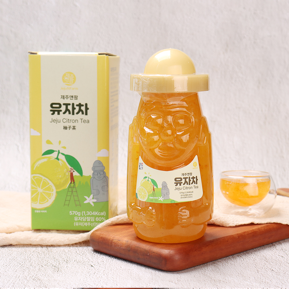 제주 유자차 570g 유자청 과일청 - 상세 이미지 4