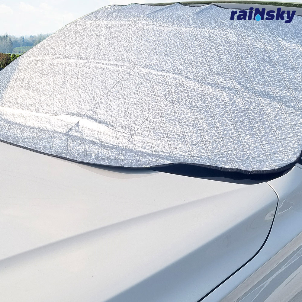 레인스카이 차량용 앞유리 햇빛가리개 성에방지커버 세단 - 상세 이미지 2