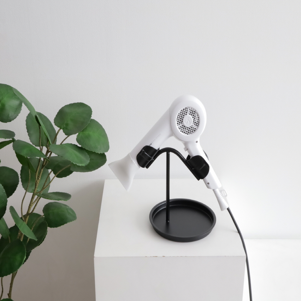 아텍스 드라이기 고데기 거치대 걸이 홀더 욕실 멀티 헤어 정리대 무타공 벽부착