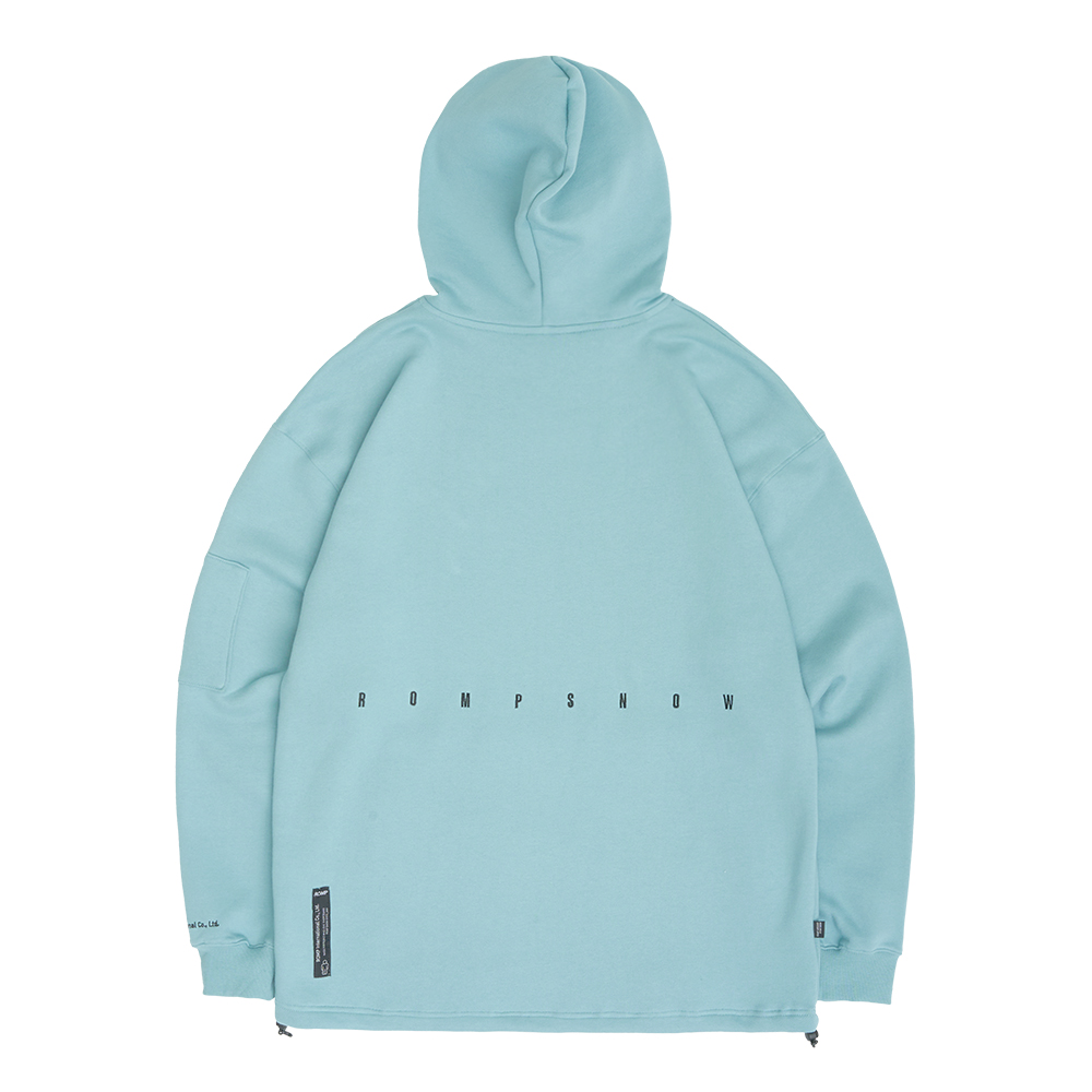 TH LOGO HOODIE (MINT) : 롬프보드복