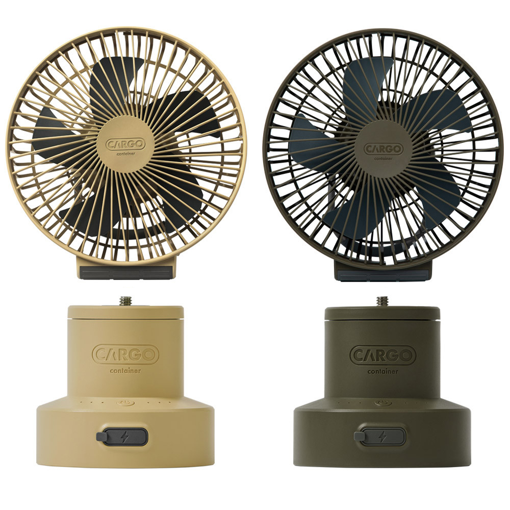 카고 컨테이너 멀티팬 멀티스핀 세트 자동 회전 캠핑 선풍기 서큘레이터