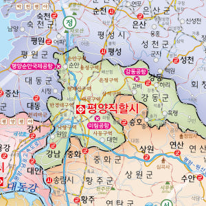 우리나라지도 코팅 - 대한민국 전국 도로 한국 한반도 전도 실사용 후기 | 효과 있을까? - 상품 이미지 3