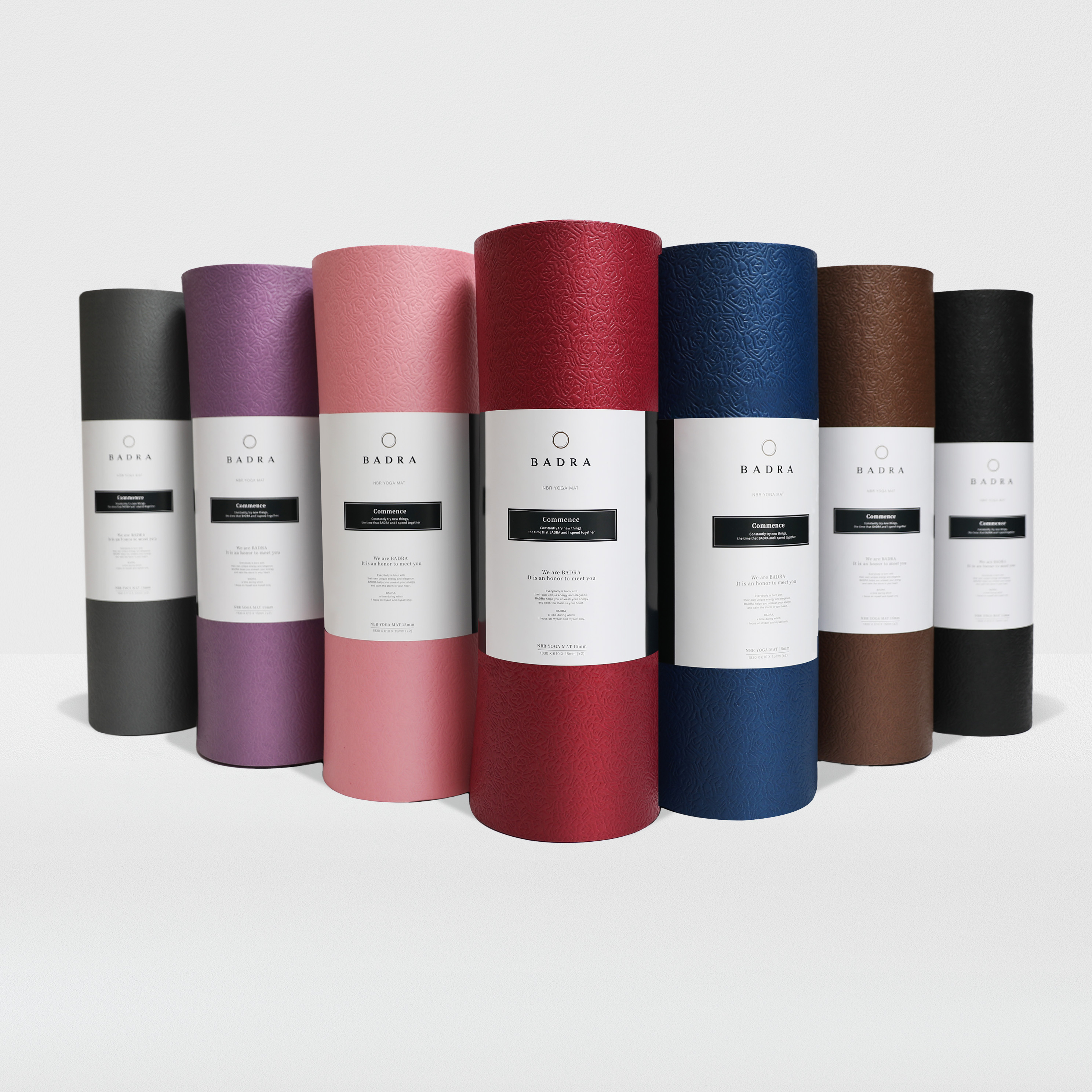 멜킨 NBR 요가매트 20mm 프리미엄 바드라 필라테스 두꺼운 운동 홈트 헬스 매트