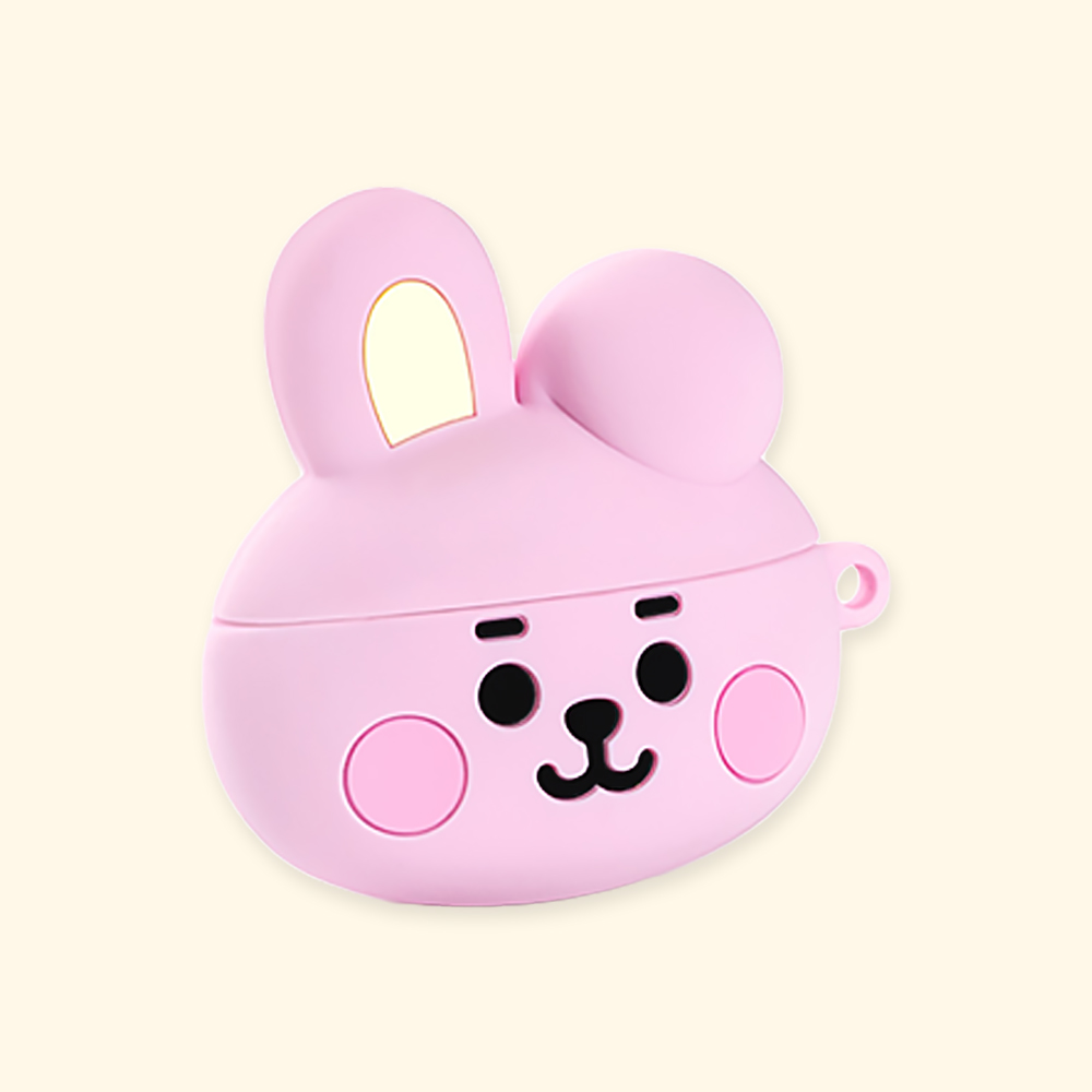 BT21 실리콘 에어팟 프로 케이스 무선 이어폰 쿠키 - 상품 이미지