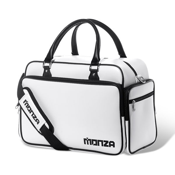 몬자 퓨어화이트 보스턴백 C24201