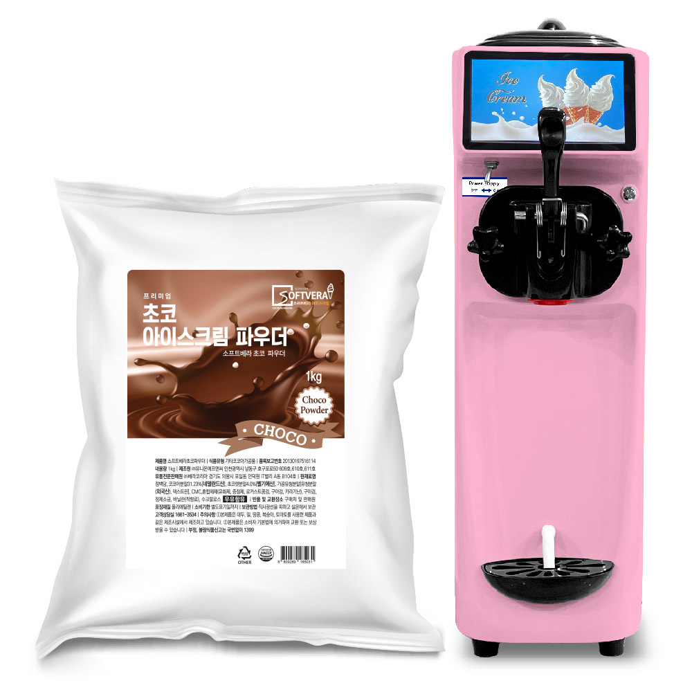 소프트베라 초코 아이스크림 파우더 1kg - 상세 이미지 2