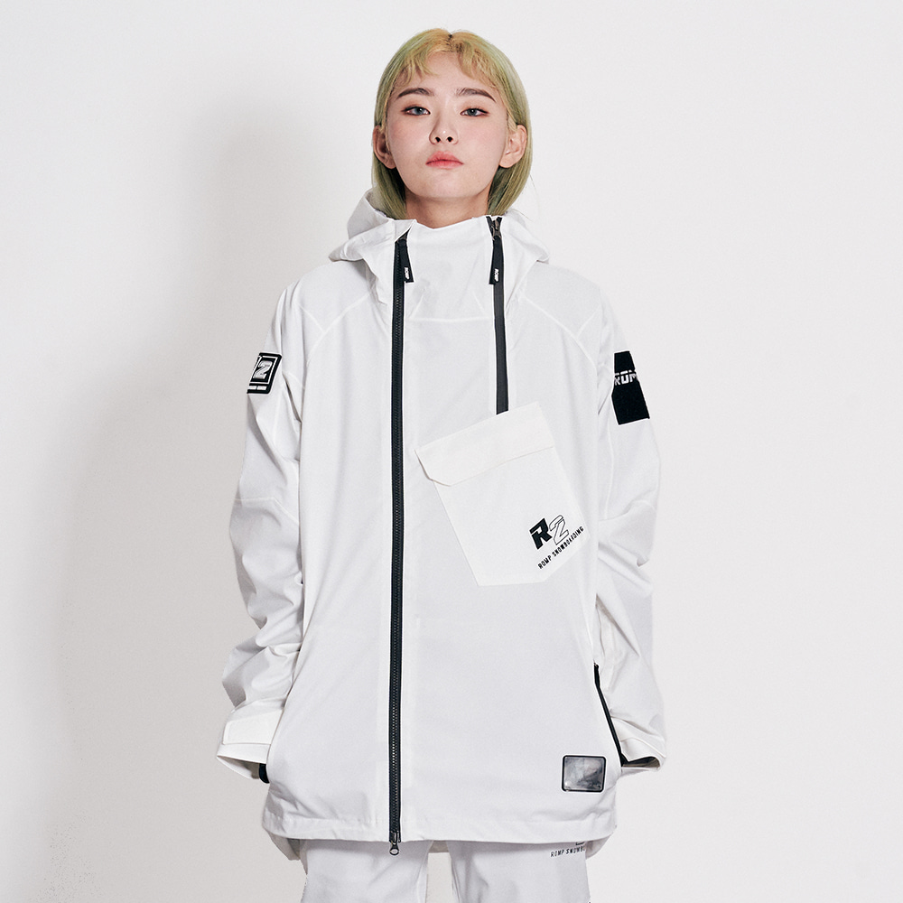 TT. R2-SOFT JKT (WHITE) : 롬프보드복